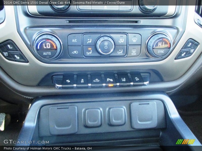 Controls of 2014 Sierra 1500 Denali Crew Cab 4x4