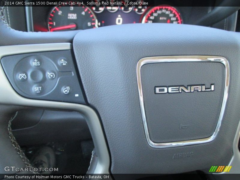 Controls of 2014 Sierra 1500 Denali Crew Cab 4x4