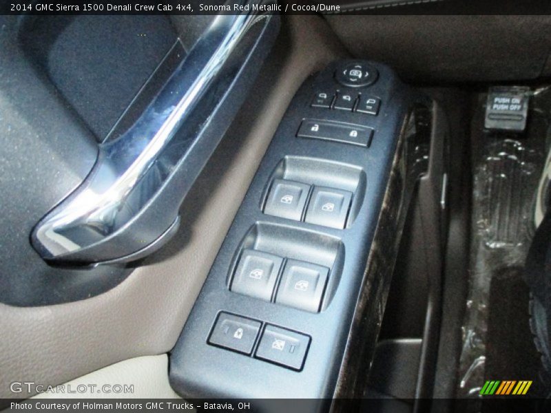 Controls of 2014 Sierra 1500 Denali Crew Cab 4x4