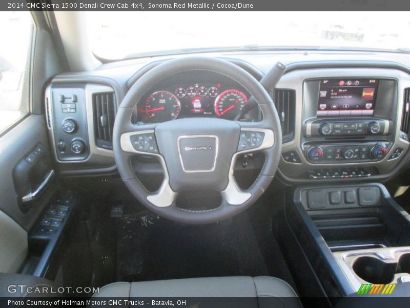 Dashboard of 2014 Sierra 1500 Denali Crew Cab 4x4