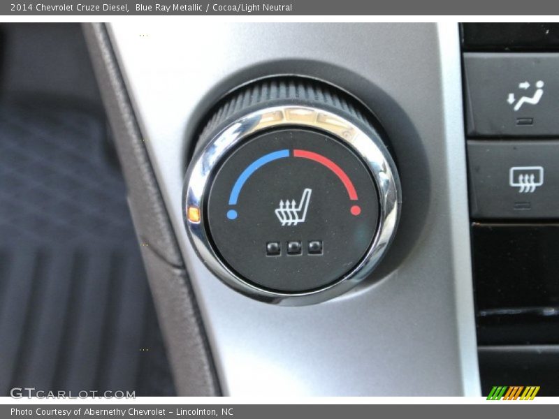 Blue Ray Metallic / Cocoa/Light Neutral 2014 Chevrolet Cruze Diesel