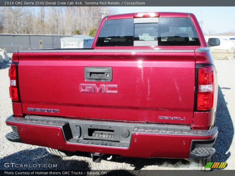 Sonoma Red Metallic / Cocoa/Dune 2014 GMC Sierra 1500 Denali Crew Cab 4x4