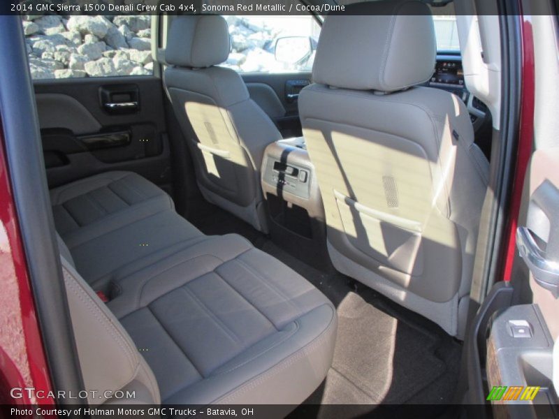 Rear Seat of 2014 Sierra 1500 Denali Crew Cab 4x4