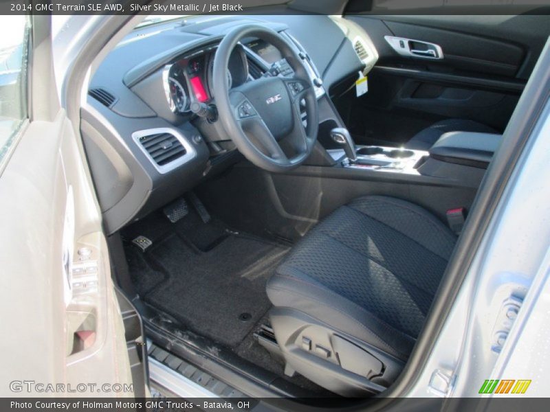 Silver Sky Metallic / Jet Black 2014 GMC Terrain SLE AWD
