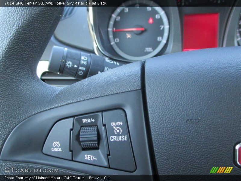 Silver Sky Metallic / Jet Black 2014 GMC Terrain SLE AWD