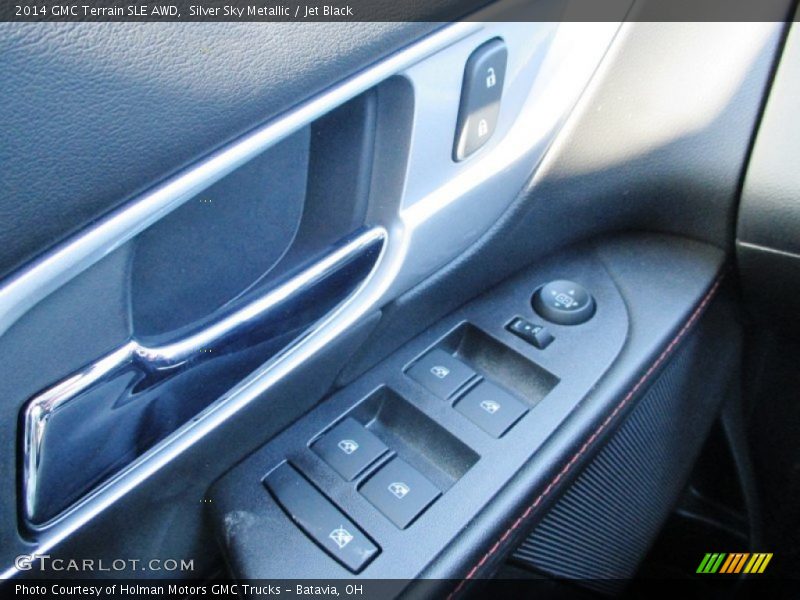 Silver Sky Metallic / Jet Black 2014 GMC Terrain SLE AWD