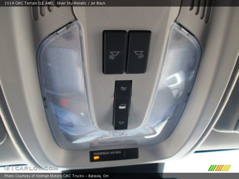 Silver Sky Metallic / Jet Black 2014 GMC Terrain SLE AWD