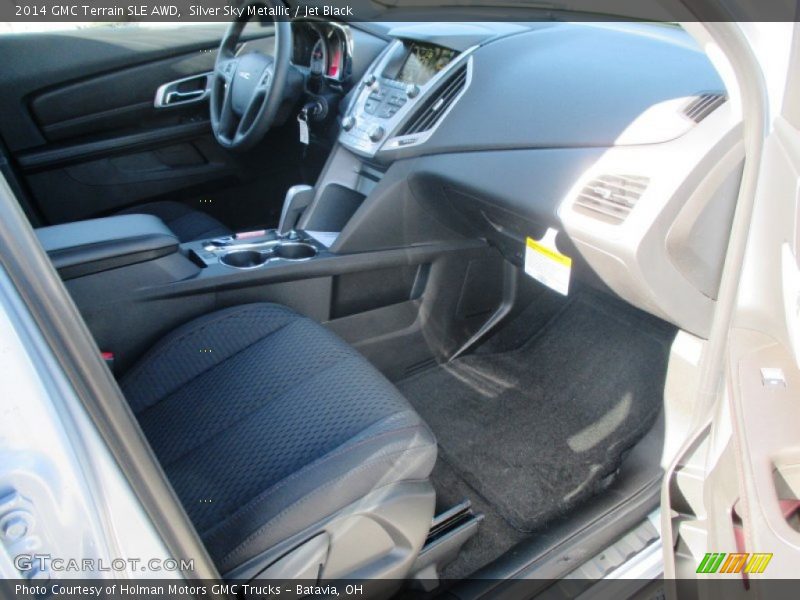 Silver Sky Metallic / Jet Black 2014 GMC Terrain SLE AWD