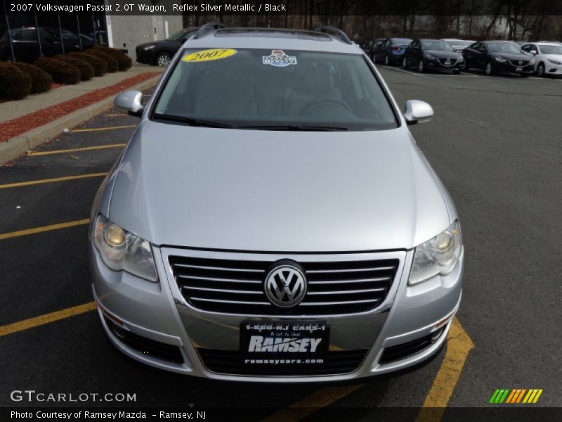 Reflex Silver Metallic / Black 2007 Volkswagen Passat 2.0T Wagon