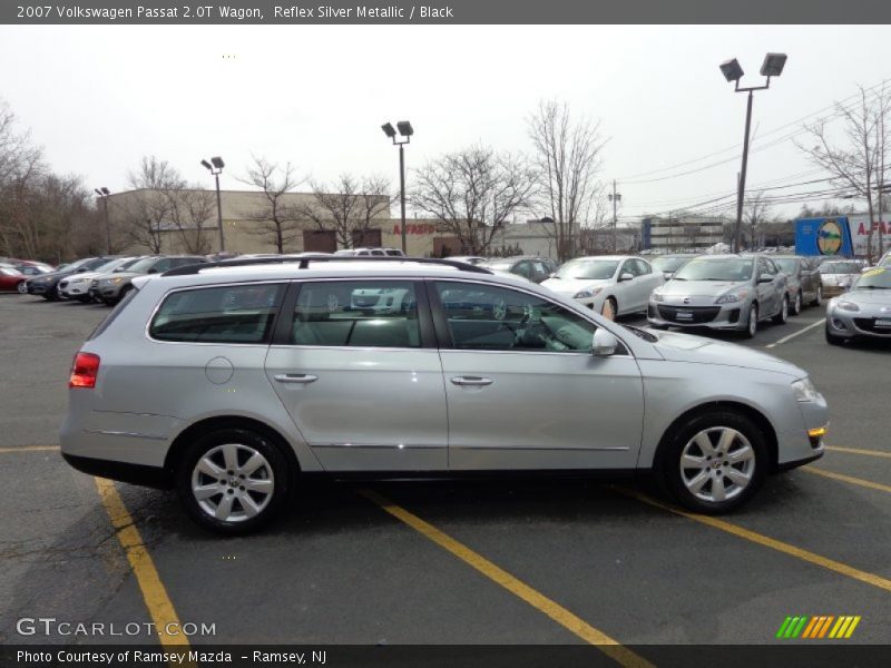 Reflex Silver Metallic / Black 2007 Volkswagen Passat 2.0T Wagon