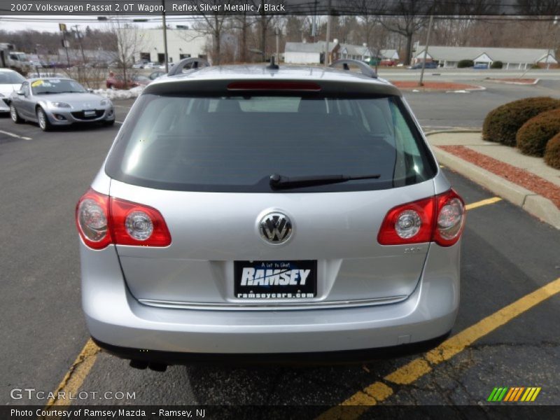 Reflex Silver Metallic / Black 2007 Volkswagen Passat 2.0T Wagon