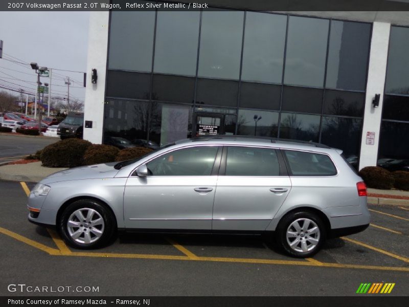 Reflex Silver Metallic / Black 2007 Volkswagen Passat 2.0T Wagon