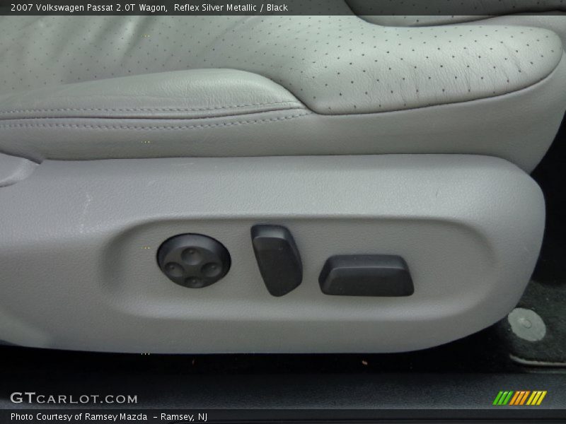 Reflex Silver Metallic / Black 2007 Volkswagen Passat 2.0T Wagon