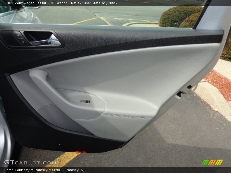 Reflex Silver Metallic / Black 2007 Volkswagen Passat 2.0T Wagon