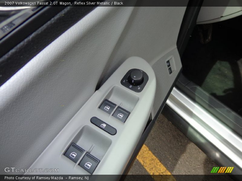Reflex Silver Metallic / Black 2007 Volkswagen Passat 2.0T Wagon