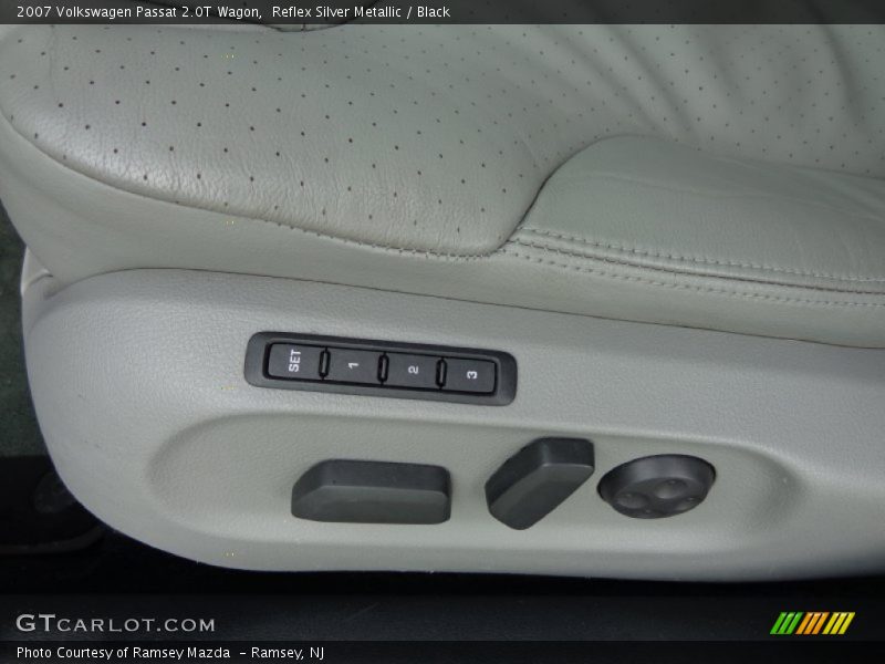 Reflex Silver Metallic / Black 2007 Volkswagen Passat 2.0T Wagon