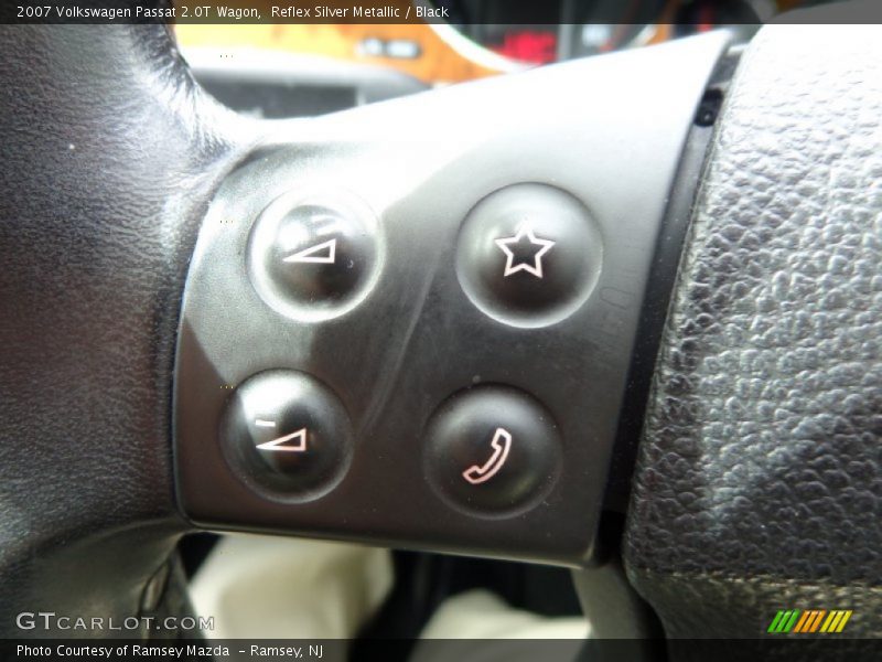Reflex Silver Metallic / Black 2007 Volkswagen Passat 2.0T Wagon