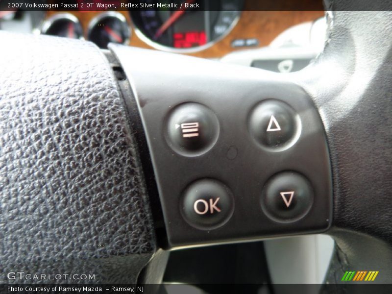 Reflex Silver Metallic / Black 2007 Volkswagen Passat 2.0T Wagon