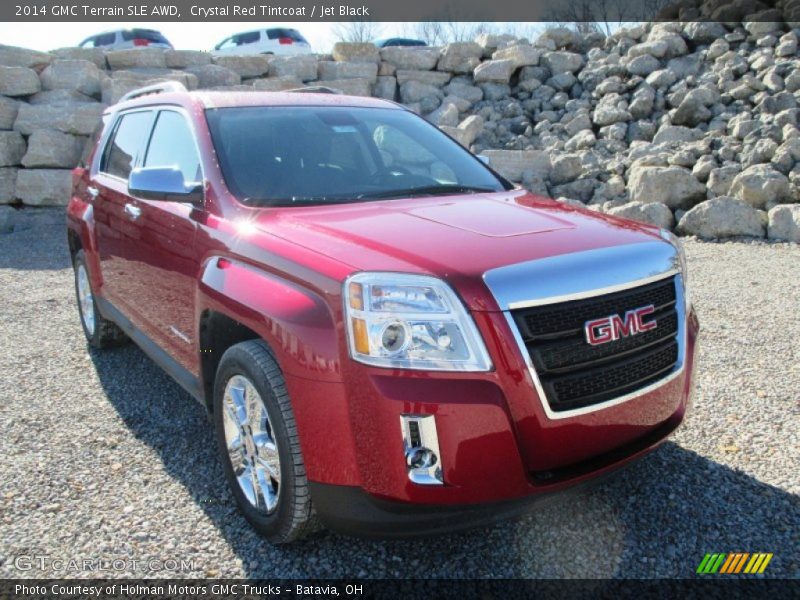 Crystal Red Tintcoat / Jet Black 2014 GMC Terrain SLE AWD