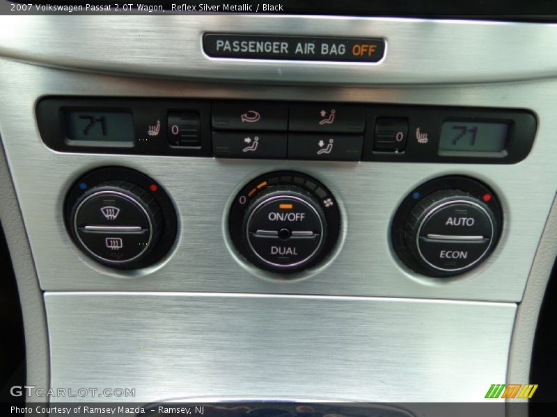 Reflex Silver Metallic / Black 2007 Volkswagen Passat 2.0T Wagon