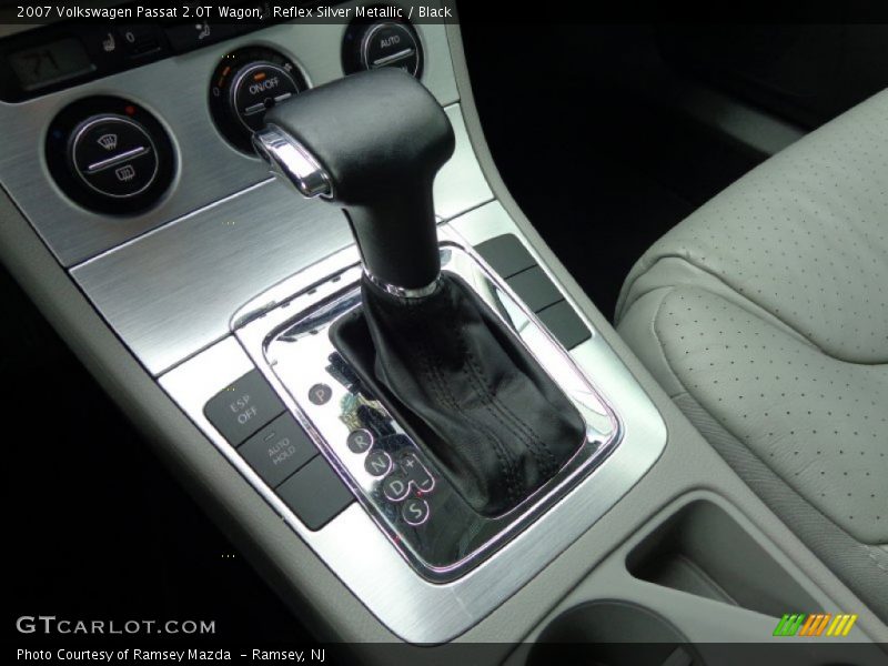 Reflex Silver Metallic / Black 2007 Volkswagen Passat 2.0T Wagon