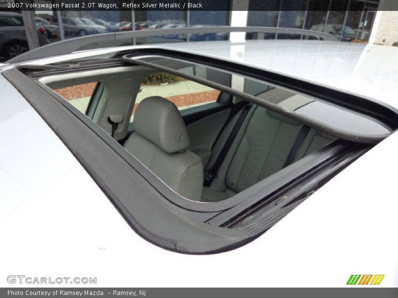 Reflex Silver Metallic / Black 2007 Volkswagen Passat 2.0T Wagon