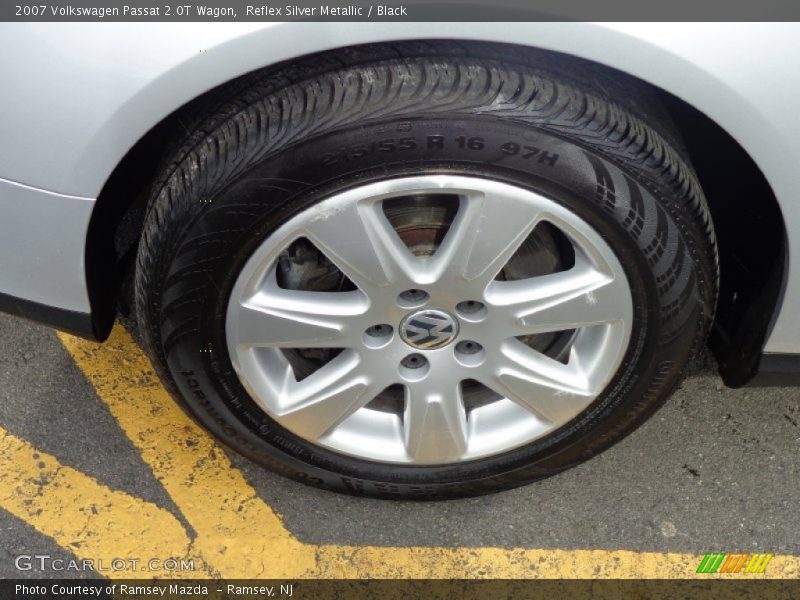Reflex Silver Metallic / Black 2007 Volkswagen Passat 2.0T Wagon
