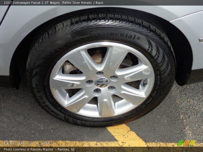 Reflex Silver Metallic / Black 2007 Volkswagen Passat 2.0T Wagon