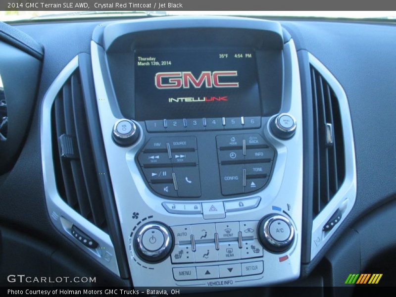 Crystal Red Tintcoat / Jet Black 2014 GMC Terrain SLE AWD