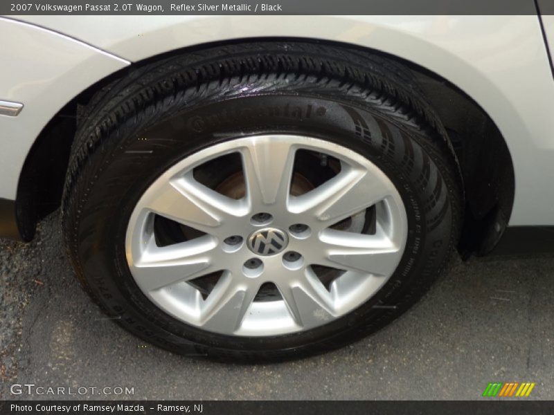 Reflex Silver Metallic / Black 2007 Volkswagen Passat 2.0T Wagon