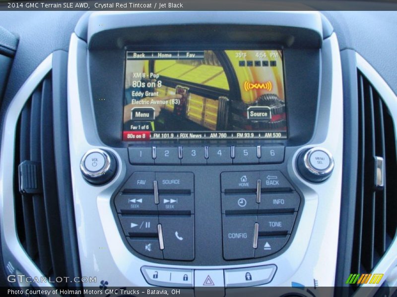 Crystal Red Tintcoat / Jet Black 2014 GMC Terrain SLE AWD
