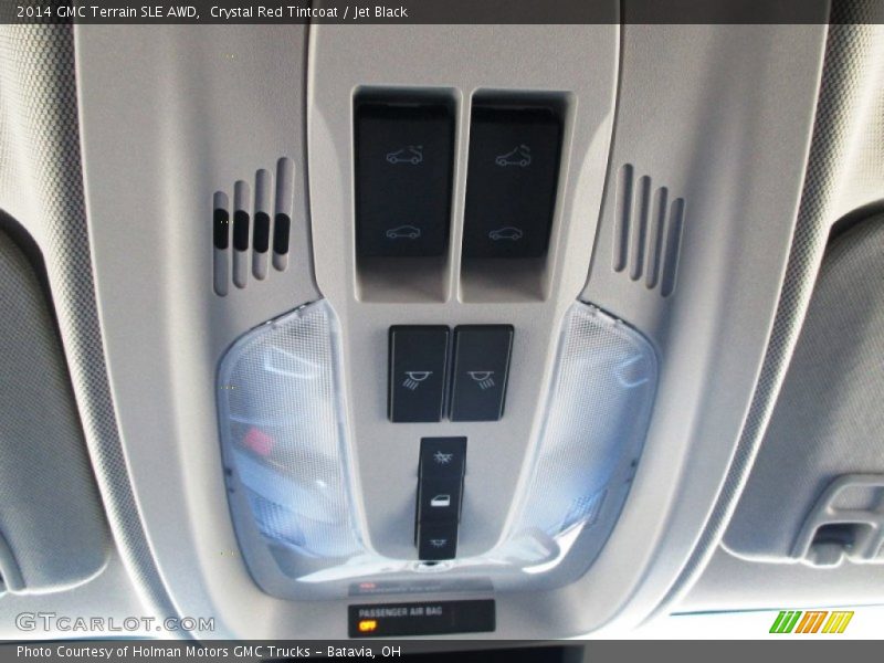 Crystal Red Tintcoat / Jet Black 2014 GMC Terrain SLE AWD