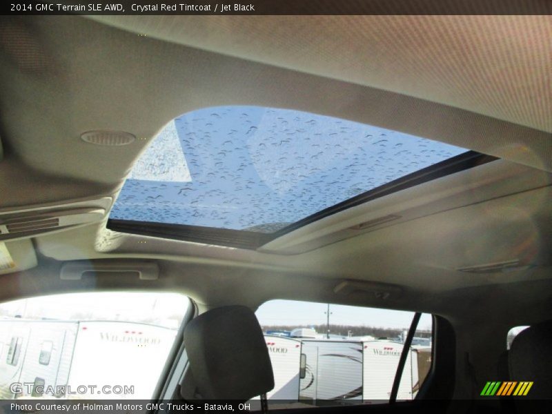 Crystal Red Tintcoat / Jet Black 2014 GMC Terrain SLE AWD