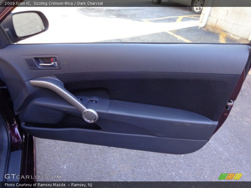 Sizzling Crimson Mica / Dark Charcoal 2009 Scion tC