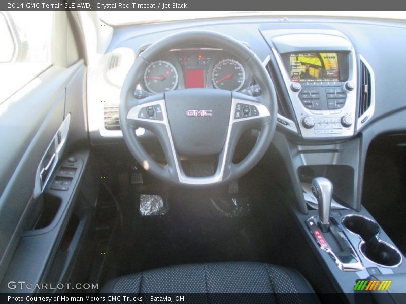 Crystal Red Tintcoat / Jet Black 2014 GMC Terrain SLE AWD