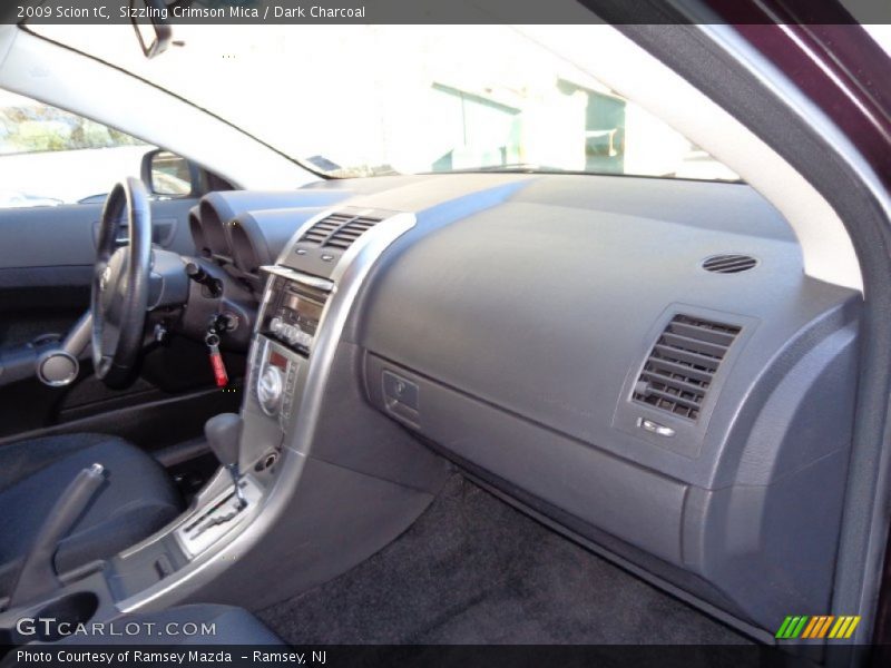Sizzling Crimson Mica / Dark Charcoal 2009 Scion tC