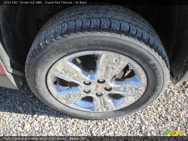 Crystal Red Tintcoat / Jet Black 2014 GMC Terrain SLE AWD