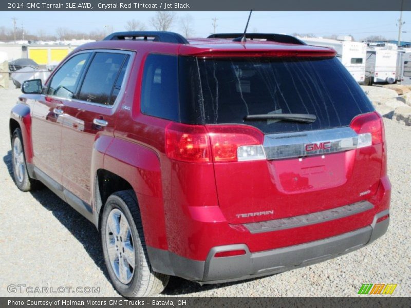 Crystal Red Tintcoat / Jet Black 2014 GMC Terrain SLE AWD