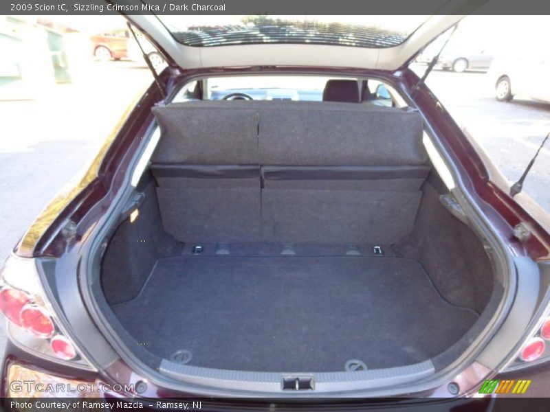 Sizzling Crimson Mica / Dark Charcoal 2009 Scion tC