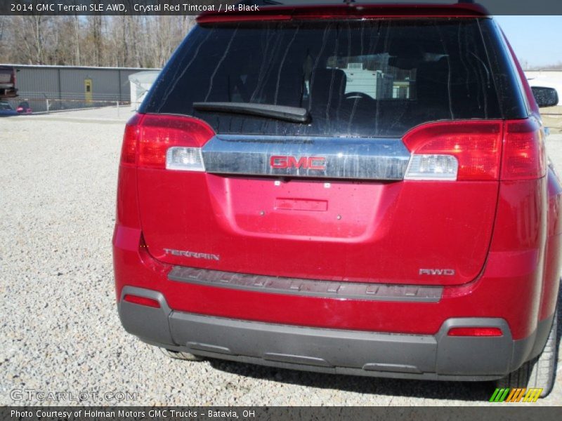 Crystal Red Tintcoat / Jet Black 2014 GMC Terrain SLE AWD