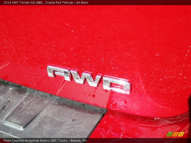 Crystal Red Tintcoat / Jet Black 2014 GMC Terrain SLE AWD