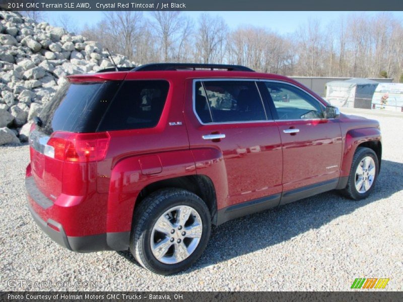 Crystal Red Tintcoat / Jet Black 2014 GMC Terrain SLE AWD