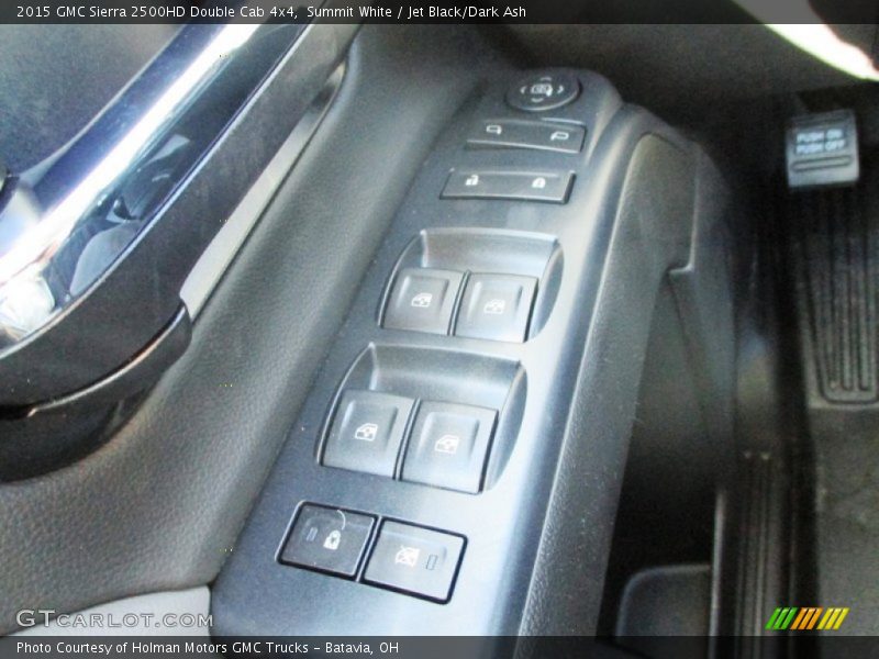 Summit White / Jet Black/Dark Ash 2015 GMC Sierra 2500HD Double Cab 4x4