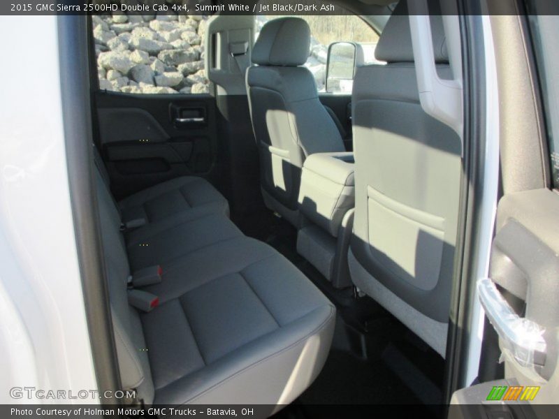 Summit White / Jet Black/Dark Ash 2015 GMC Sierra 2500HD Double Cab 4x4