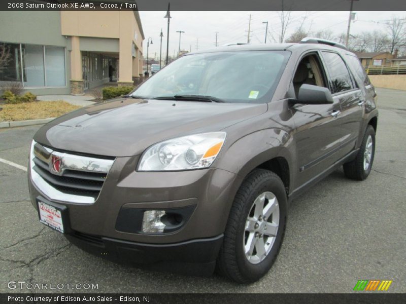 Cocoa / Tan 2008 Saturn Outlook XE AWD