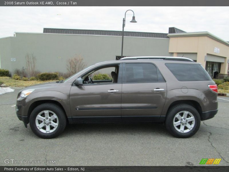 Cocoa / Tan 2008 Saturn Outlook XE AWD