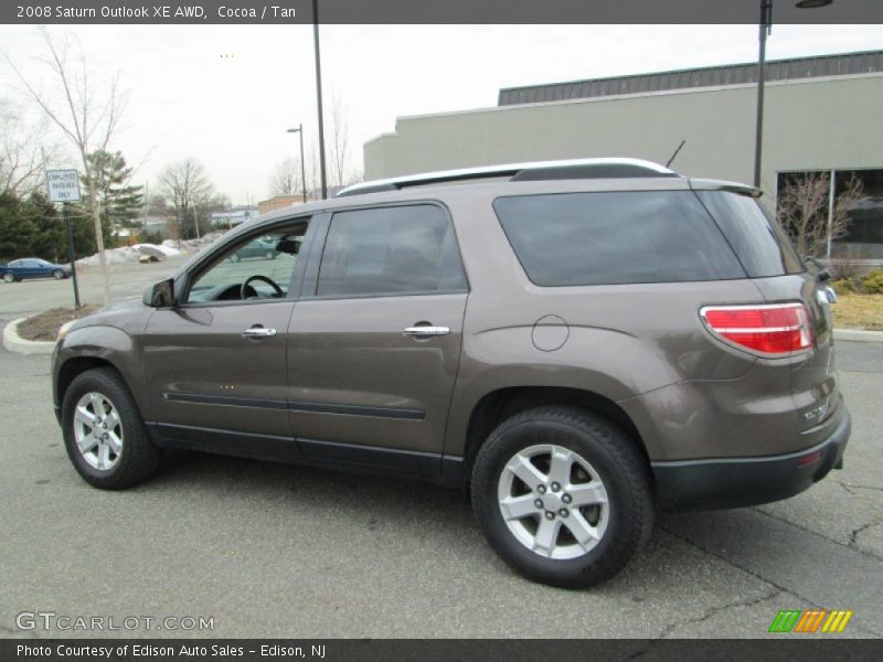 Cocoa / Tan 2008 Saturn Outlook XE AWD