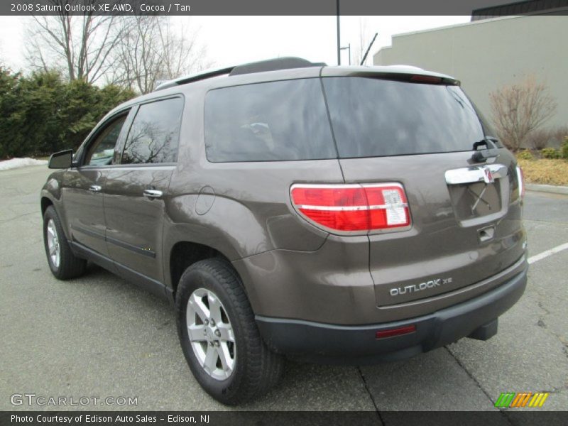 Cocoa / Tan 2008 Saturn Outlook XE AWD