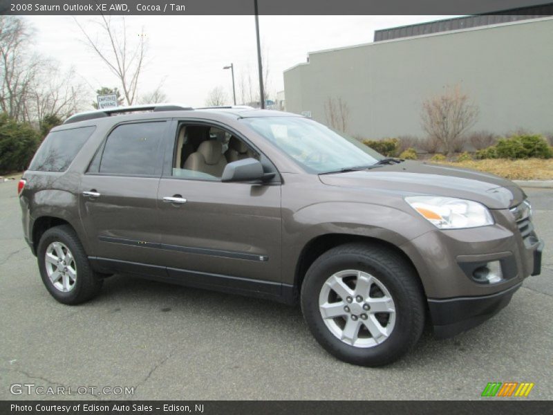 Cocoa / Tan 2008 Saturn Outlook XE AWD