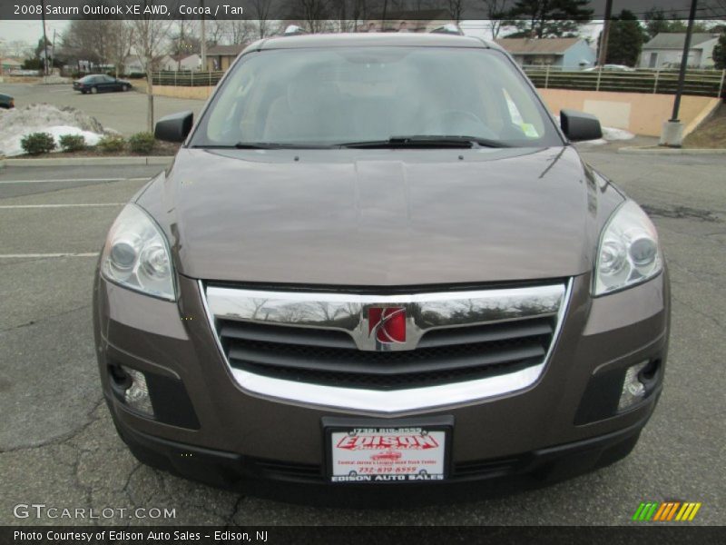 Cocoa / Tan 2008 Saturn Outlook XE AWD